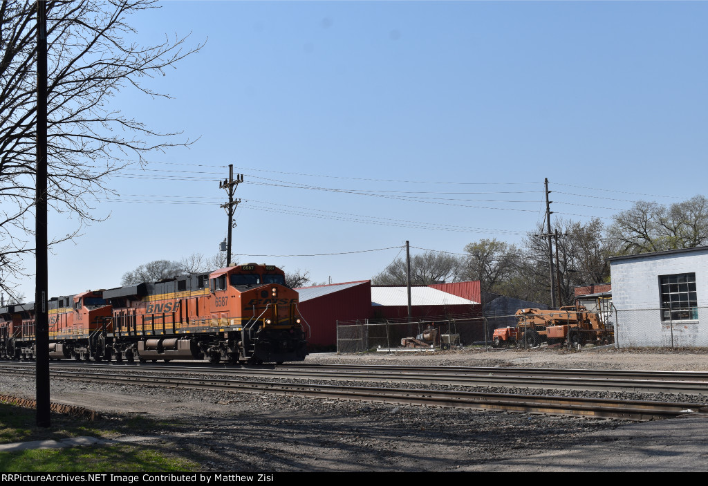 BNSF 6587 7453